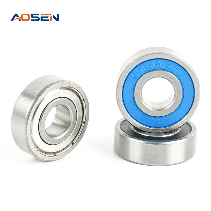 SS 6000 ZZ/2RS kuglični ležajevi od nehrđajućeg čelika s dubokim utorima